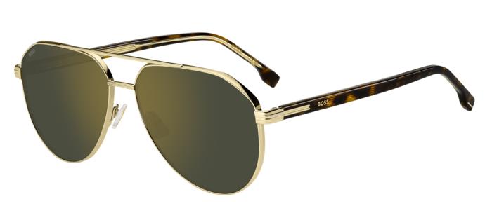 0197737125196 -  BOSS 1747 S J5G CW Gläser SONNENBRILLEN   Verde   Specchiato