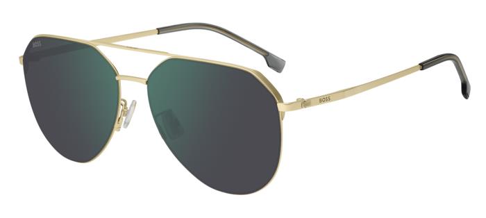 0197737132231 -  BOSS 1795 F S AOZ MT Gläser SONNENBRILLEN   Verde   Specchiato