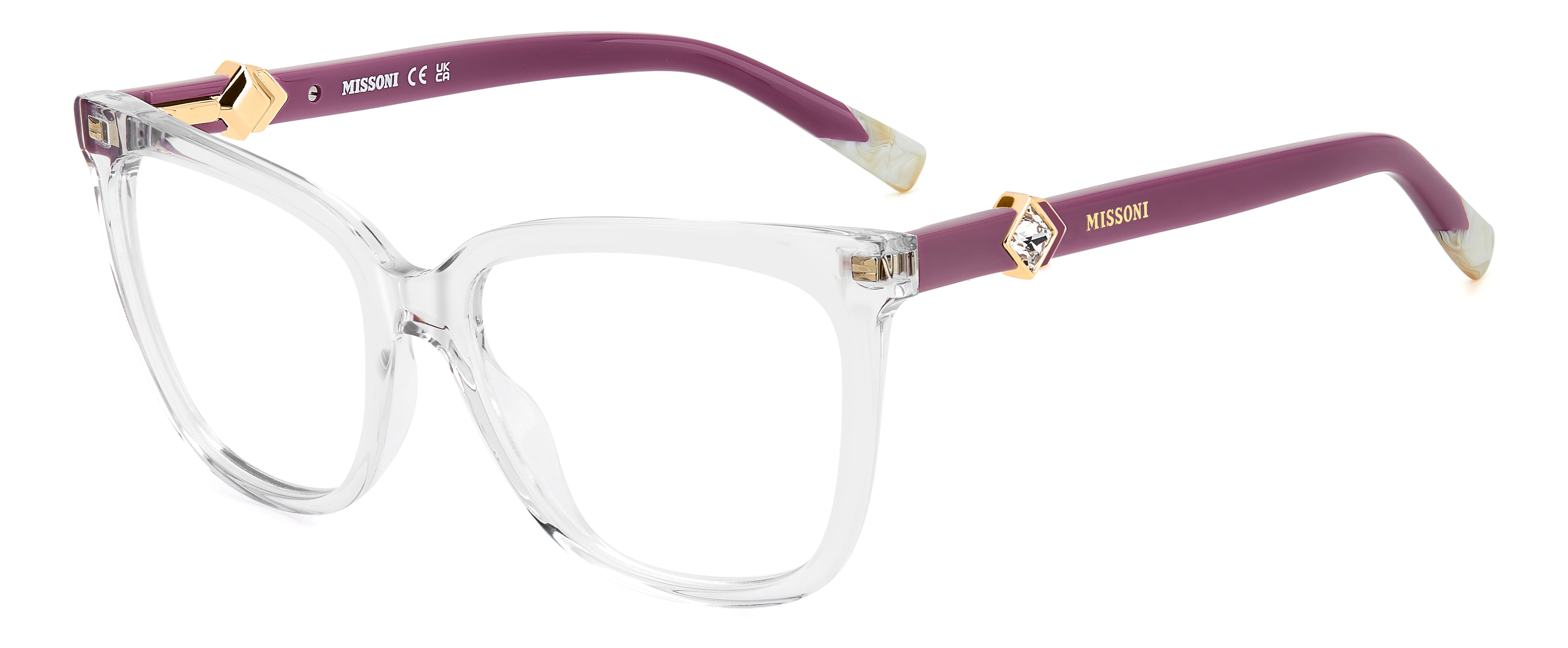 0197737133566 - Damen MIS 0231 900 Rahmen von BRILLEN Acetat Transparent  Quadratisch Normal