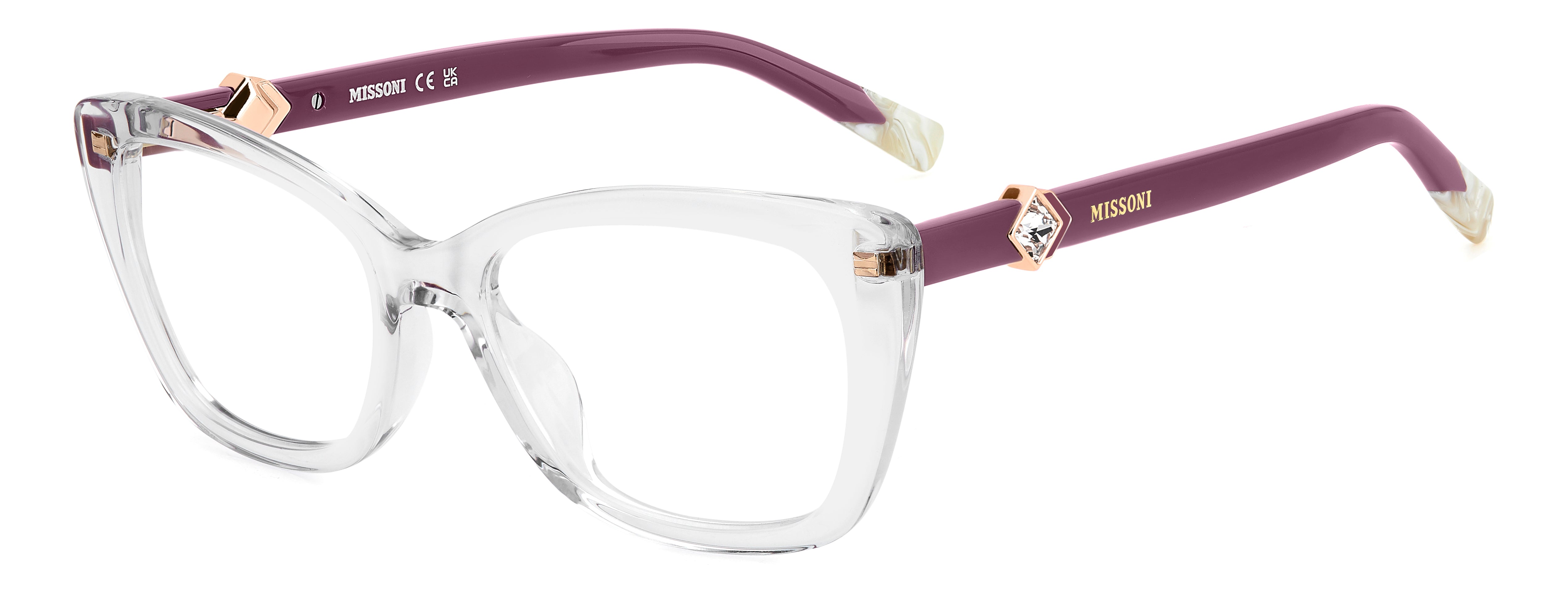 0197737134242 - Damen MIS 0230 G 900 Rahmen von BRILLEN Acetat Transparent  Quadratisch Normal