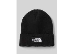 0197803997474 - Beanie in Strick-Optik mit Logo-Patch Modell Box
