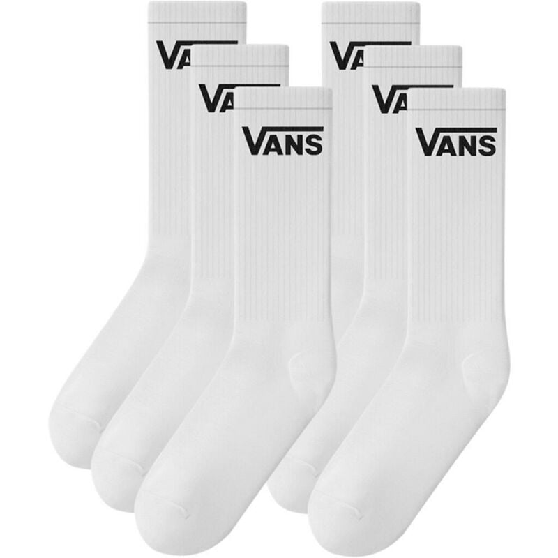 0197804584703 - Classic Crew ROX (6er-Pack) Socken weiß in M