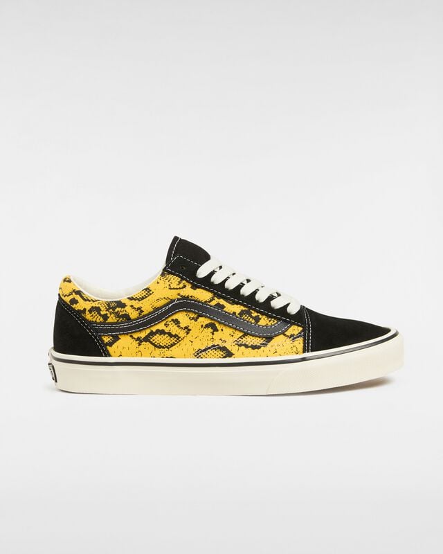 0197804591275 - Old Skool Sneaker schwarz gelb in EU46