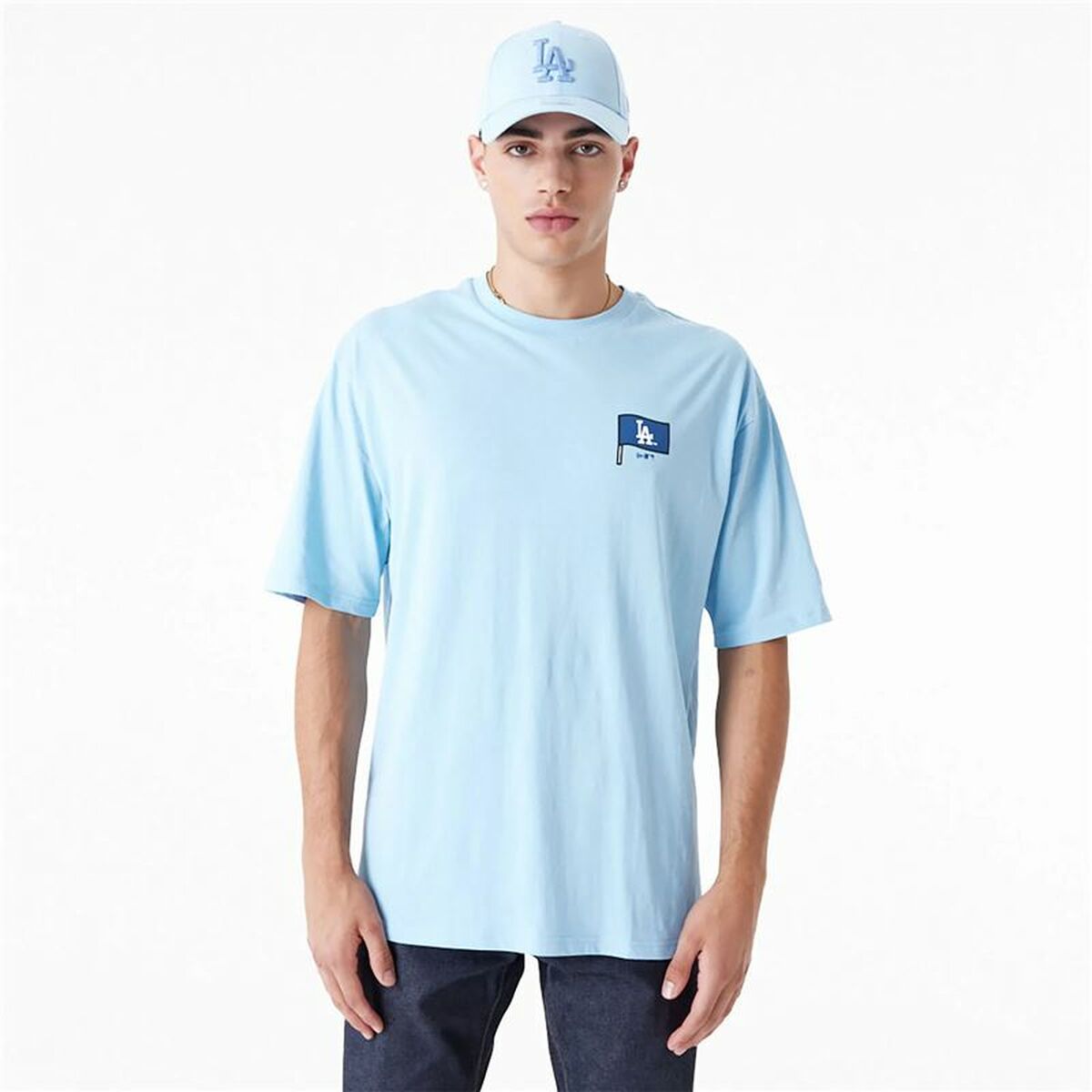 0197882667497 - Herren Kurzarm-T-Shirt New Era LA Dodgers MLB Burger 0197882667497 - Herren Kurzarm-T-Shirt New Era LA Dodgers MLB Burger