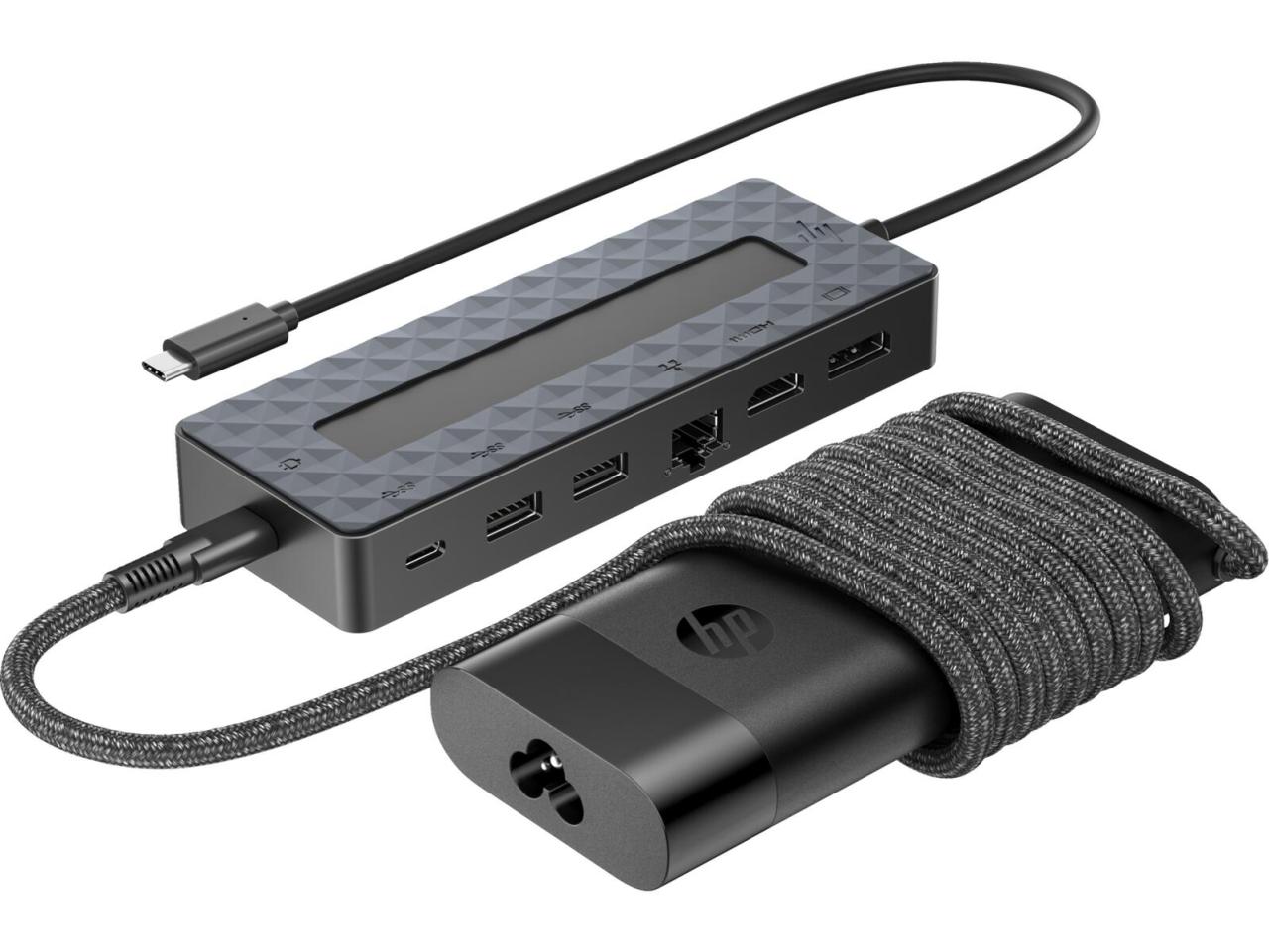 0197961554168 - 0 HP Universal USB-C Hub und Laptop Netzteil