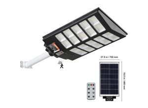 0197988021704 - Vevor 1000 w Solar-Straßenlaterne 1600 lm LED-Solar-Flutlichter für den Außenbereich mit RF-Fernbedienung IP66 wasserdichte solarbetriebene