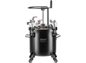 0197988227533 - Vevor - Druckbehälter für Sprühfarbe 20 l Druckbehälter 70 psi einstellbarer Druck Druckbehälter-Farbbehälter mit Rollen und Dichtmittel zur 0197988227533 - Vevor - Druckbehälter für Sprühfarbe 20 l Druckbehälter 70 psi einstellbarer Druck Druckbehälter-Farbbehälter mit Rollen und Dichtmittel zur
