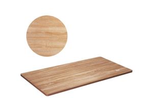 0197988561514 - Tischplatte 25mm Spanplatte 2000x800mm Holzplatte P2-Material melaminharzbeschichtet Spanholzplatte 100kg Tragfähigkeit Schreibtischplatte Ideal für