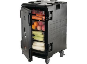 0197988961499 - VEVOR Isolierter Lebensmittelbehälterträger 109 Qt Hot Box für die Gastronomie LLDPE-Lebensmittelbehälterträger mit Doppelschnallen Frontlader mit