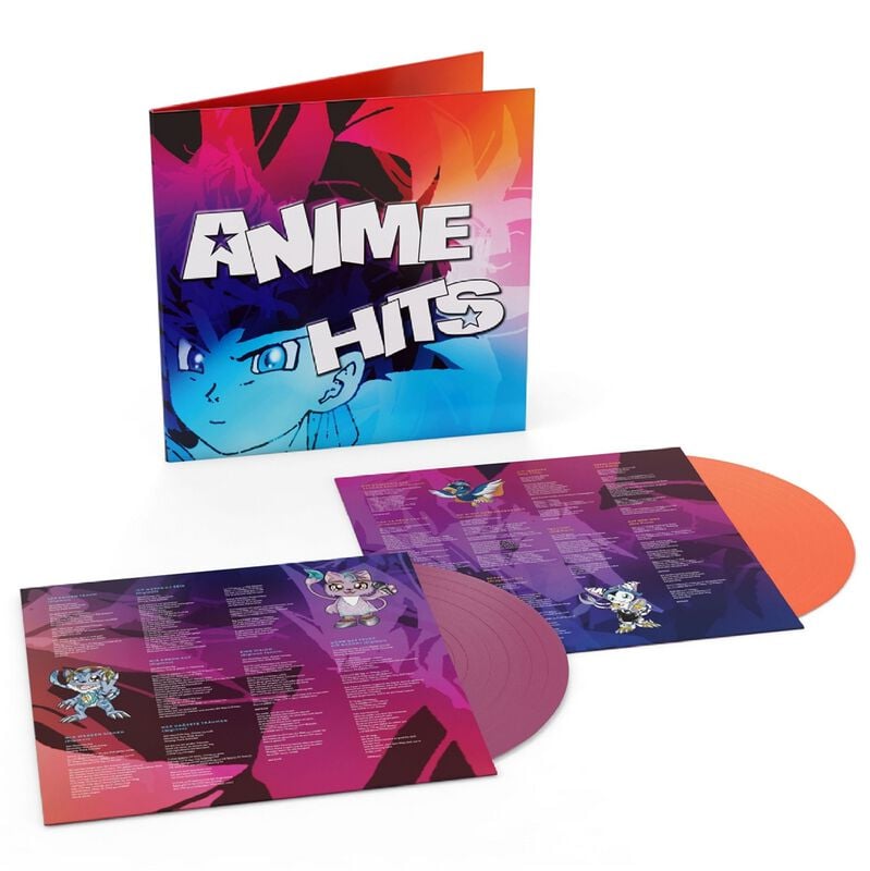0198029056310 - ANIME HITS LP multicolor