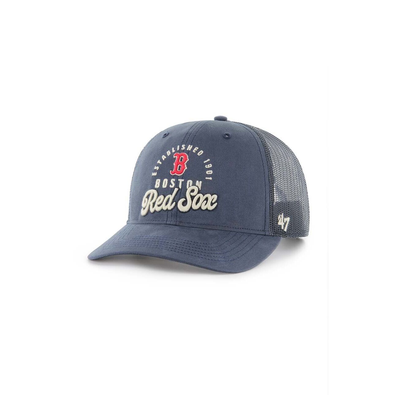 0198052438206 - Trucker Cap MLB Boston Red Sox Pitstop Vintage