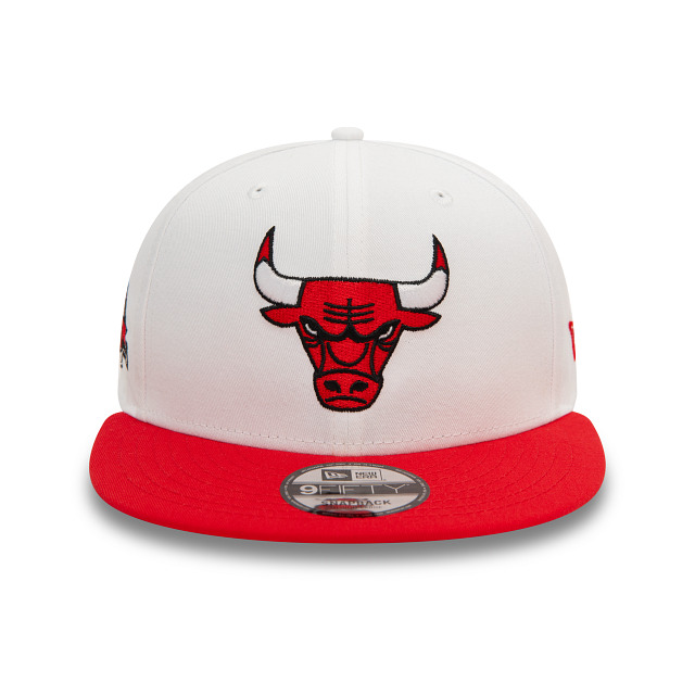 0198058807471 - Snapback Cap New Era White Crown Patch 9Fifty Chicago Bulls