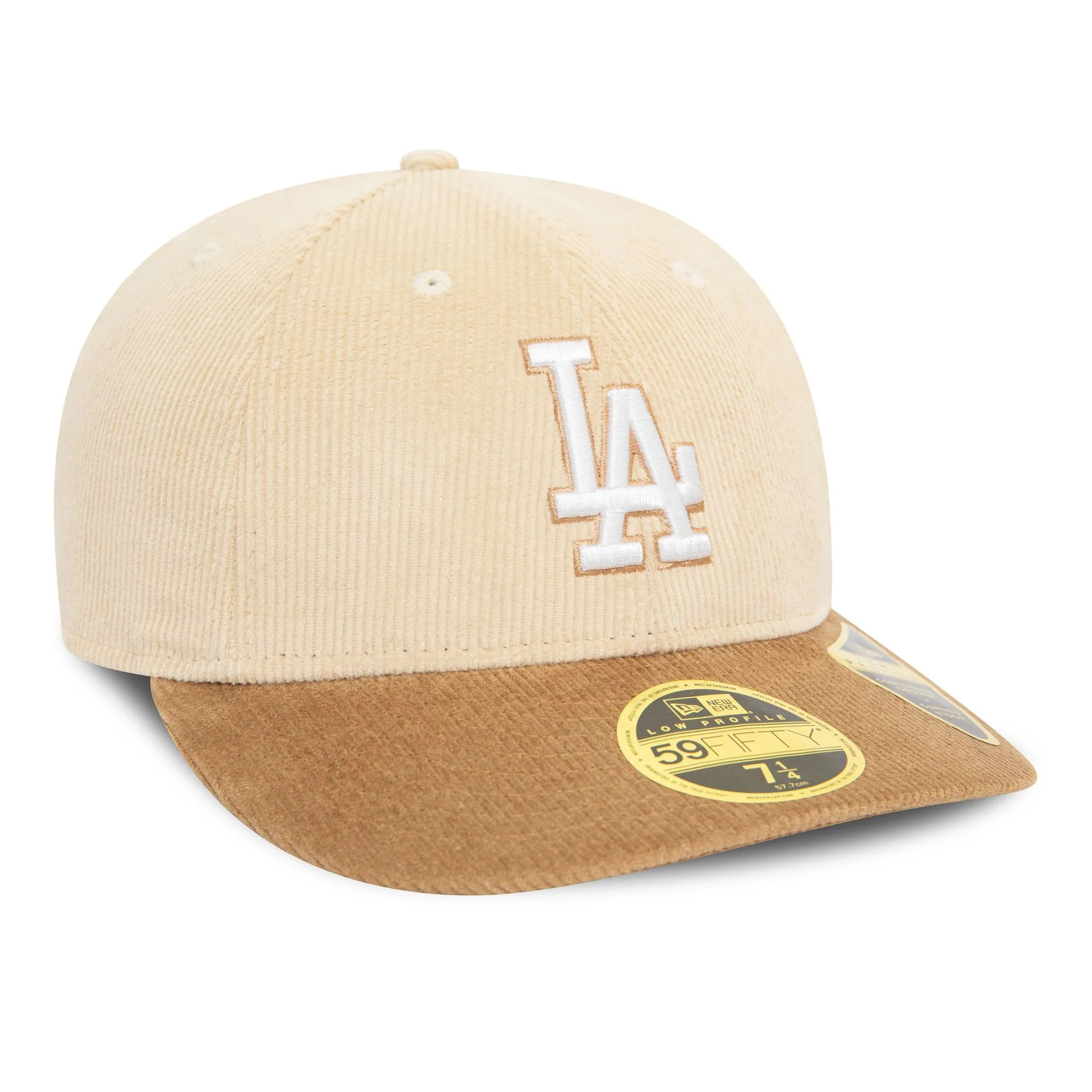 0198058826823 - Snapback Cap New Era Cord LP 59Fifty Los Angeles Dodgers