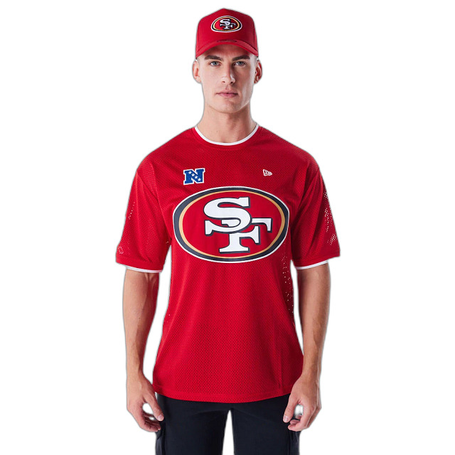 0198058830622 - Oversized T-Shirt San Francisco 49ers NFL Mesh