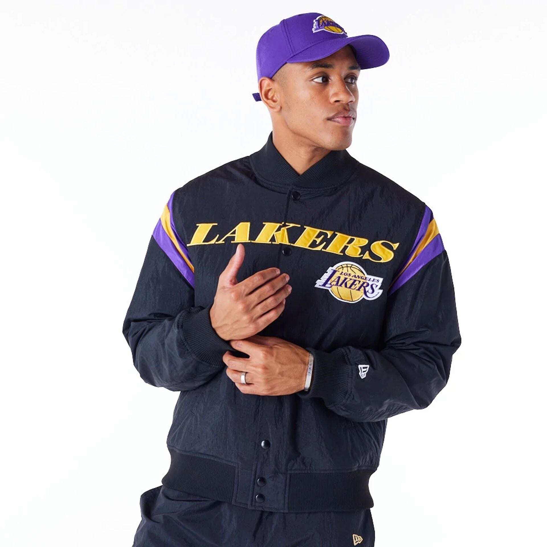 0198058839946 - Los Angeles Lakers Jacke NBA Panel 0198058839946 - Los Angeles Lakers Jacke NBA Panel