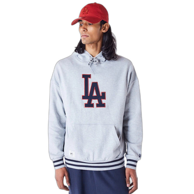 0198058843332 - Oversized Hoodie Los Angeles Dodgers MLB Rib Infill 0198058843332 - Oversized Hoodie Los Angeles Dodgers MLB Rib Infill