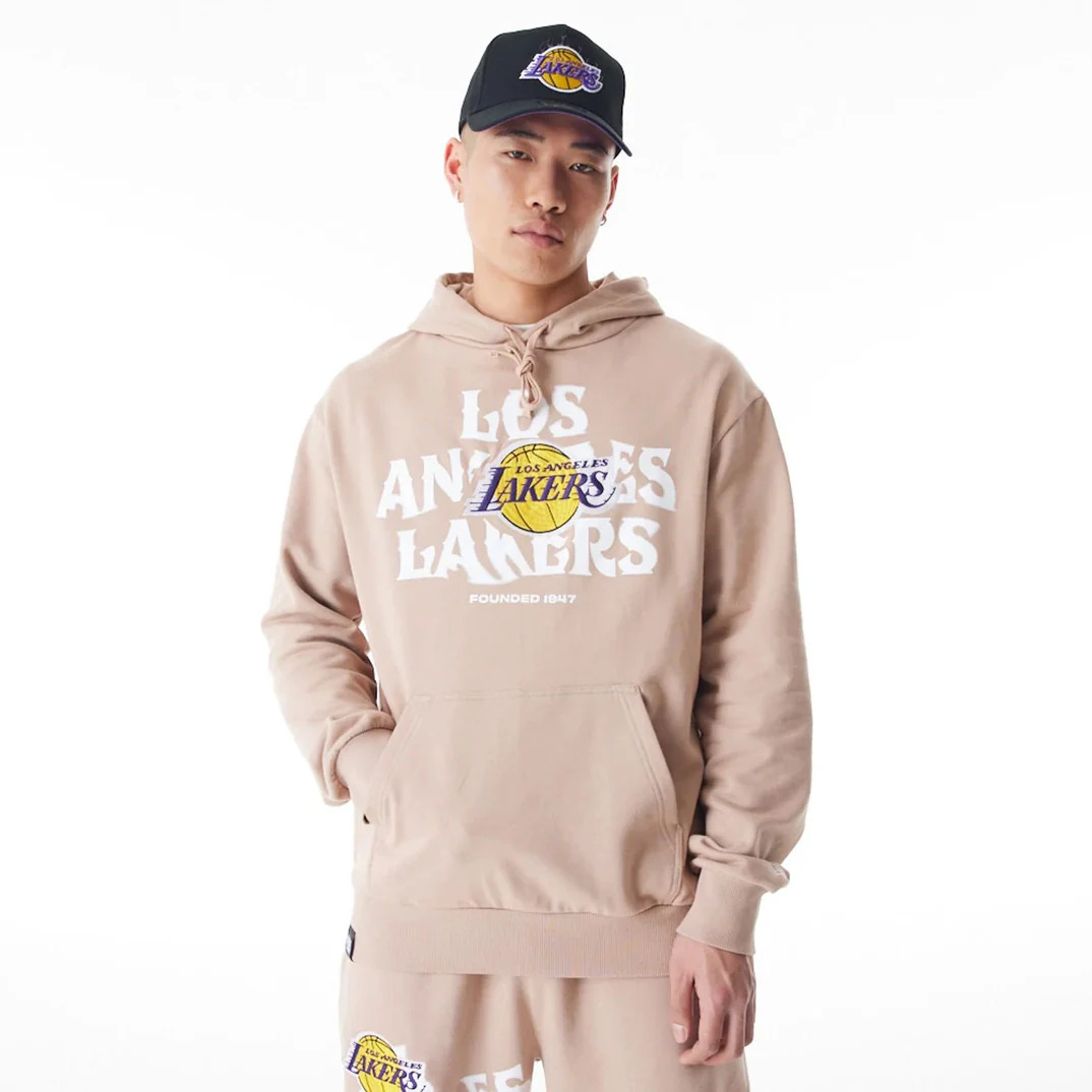 0198061273102 - Hoodie Los Angeles Lakers NBA Graphic