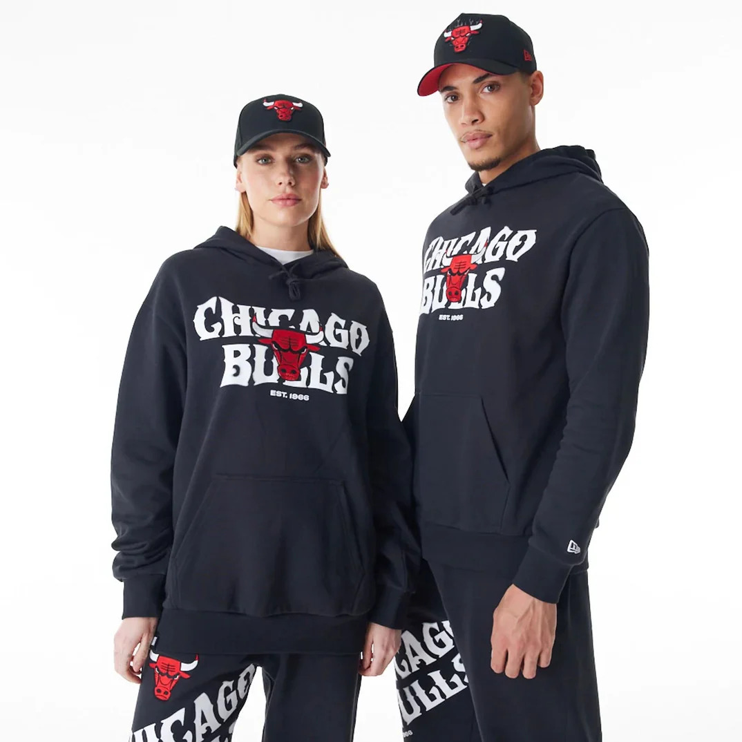 0198061273164 - Hoodie Chicago Bulls NBA Graphic