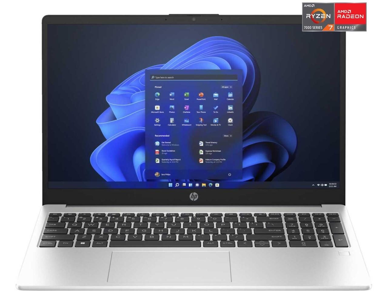 0198122001231 - AKTION 250 G10 9G841ES Notebook 396 cm (156 Zoll) 16 GB RAM 512 GB SSD AMD Ryzen™ 7 7730U mit CashBack