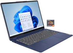 0198154332006 - LENOVO Convertible Notebook IdeaPad Flex 5 16ABR8 Notebooks Gr 16 GB RAM 512 GB SSD Ryzen 5 blau (abgrundblau) Convertible Notebooks