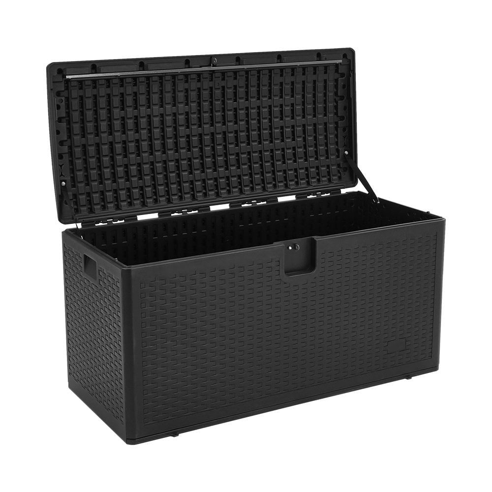 0198250411049 - 17 Stories Kissenbox - Abschließbar - Wasserdicht - 99L - 127 x 40 x 64 cm - Schwarz