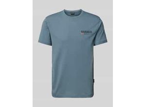 0198265079524 - T-Shirt mit Label-Print Modell KASBA