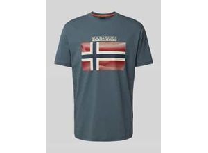 0198265104189 - T-Shirt mit Label-Print Modell LARI 0198265104189 - T-Shirt mit Label-Print Modell LARI