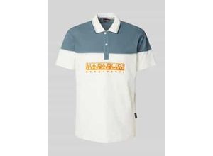 0198265117769 - Regular Fit Poloshirt mit Label-Stitching Modell SATURNIA 0198265117769 - Regular Fit Poloshirt mit Label-Stitching Modell SATURNIA