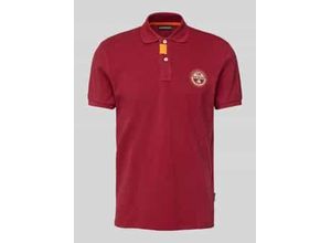 0198265118391 - Regular Fit Poloshirt mit Label-Stitching Modell CLANIS