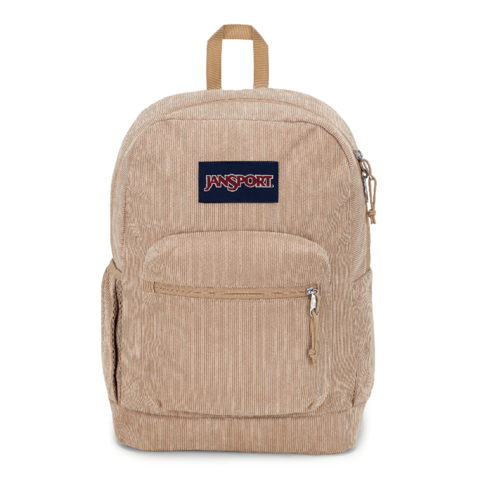 0198265402780 - Jansport  Cross Town Plus Remix Backpack - Travertine Corduroy