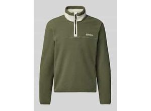 0198265601534 - Sweatshirt mit Label-Stitching Modell DERGANA