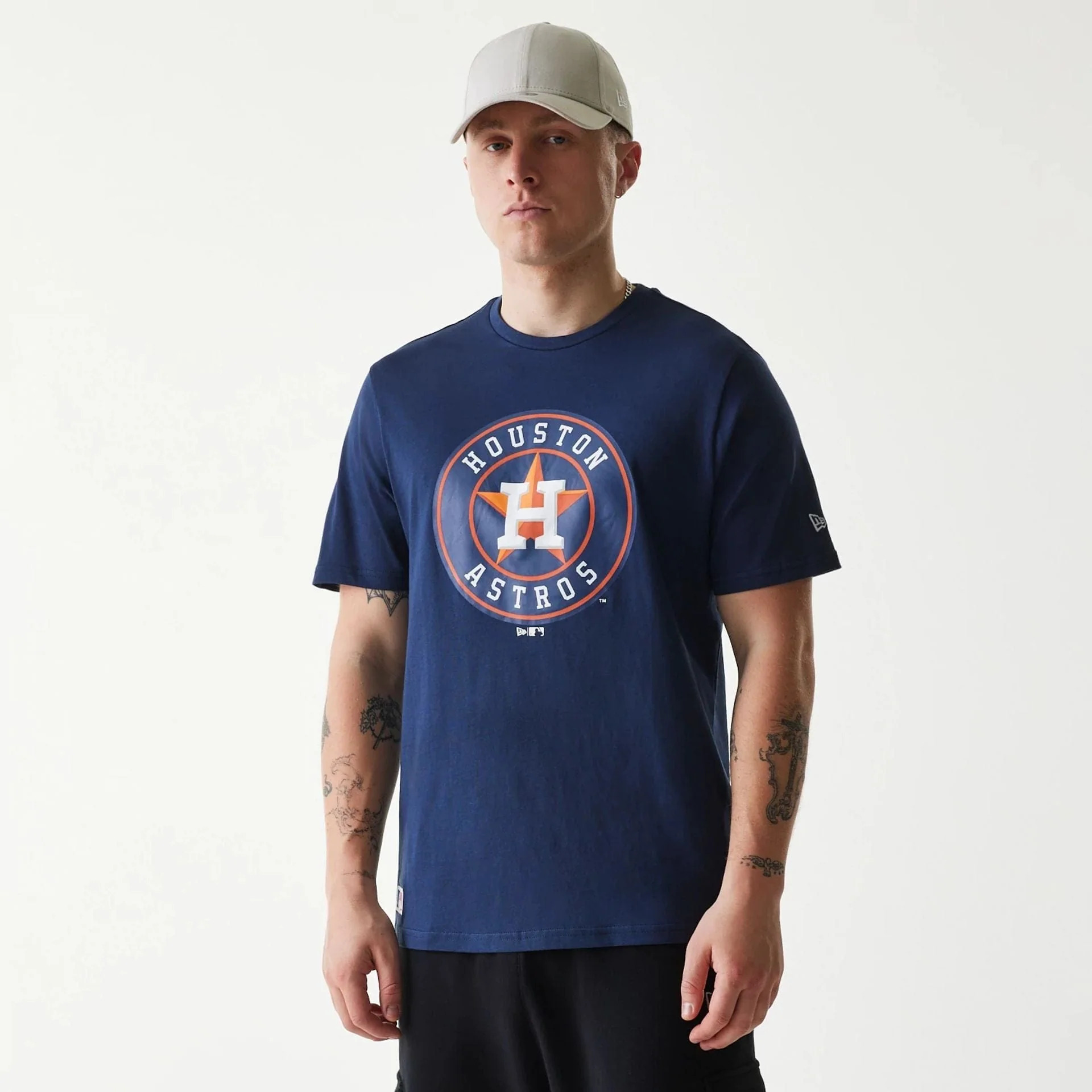0198357971439 - T-Shirt Houston Astros Nos MLB Regular