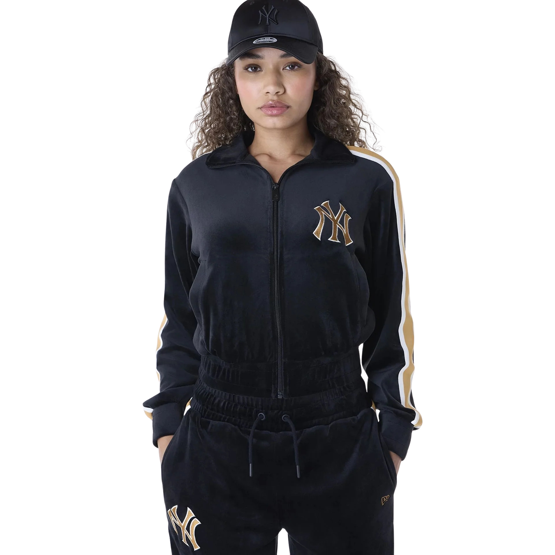 0198359207130 - Veste velours femme New York Yankees Track