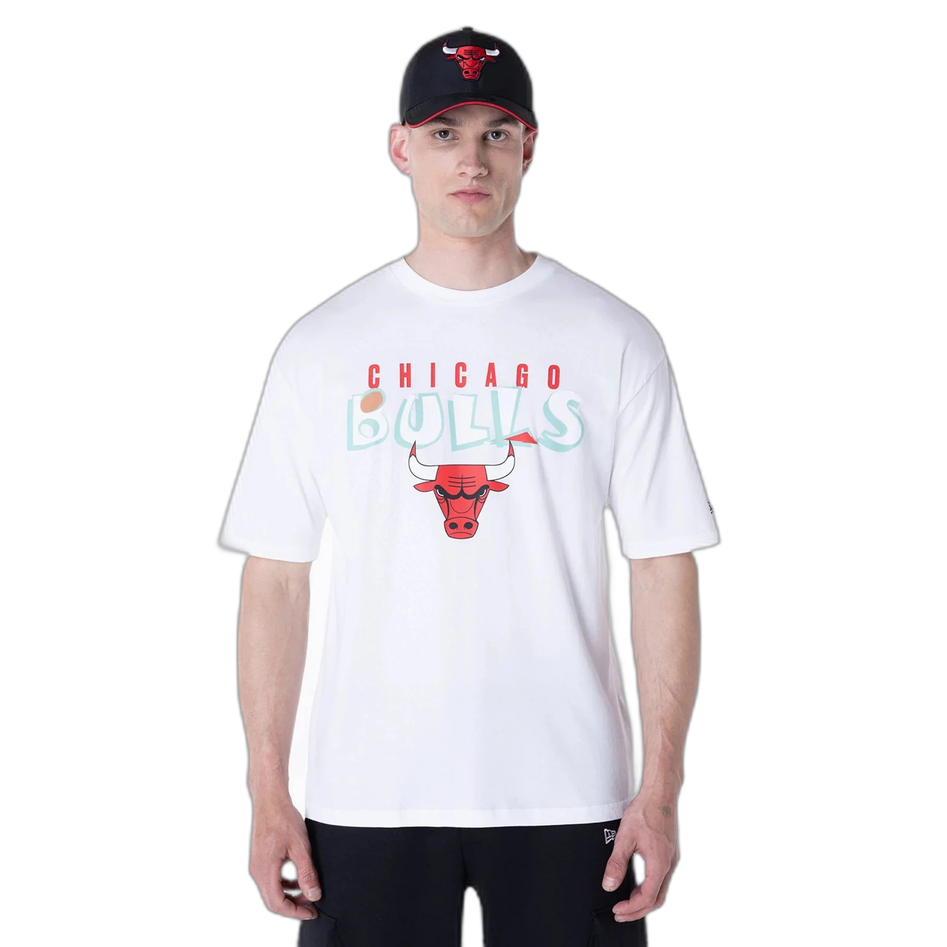 0198359221716 - T-shirt Oversize Chicago Bulls Graphic