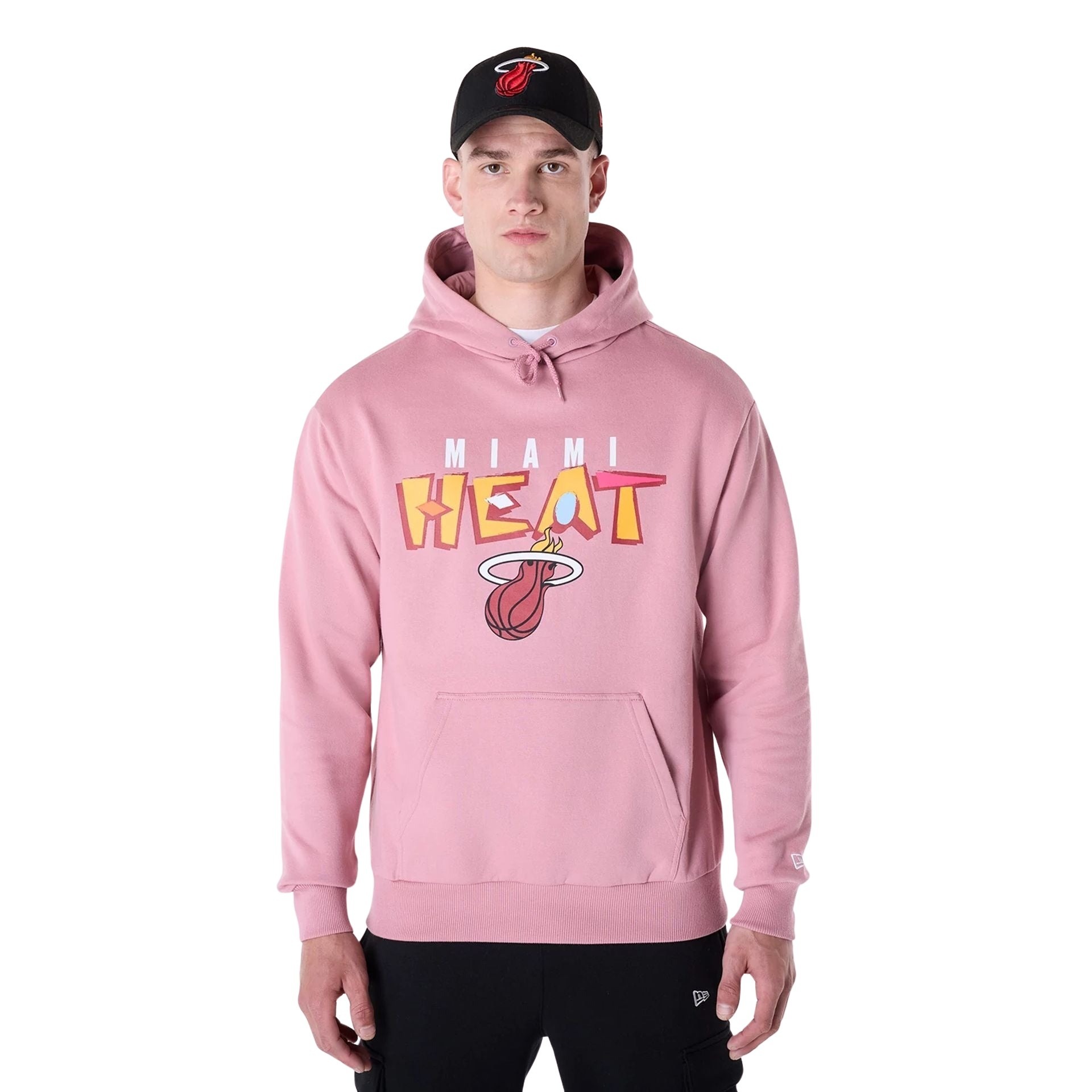 0198359221952 - Oversize Sweatshirt Miami Heat Graphic