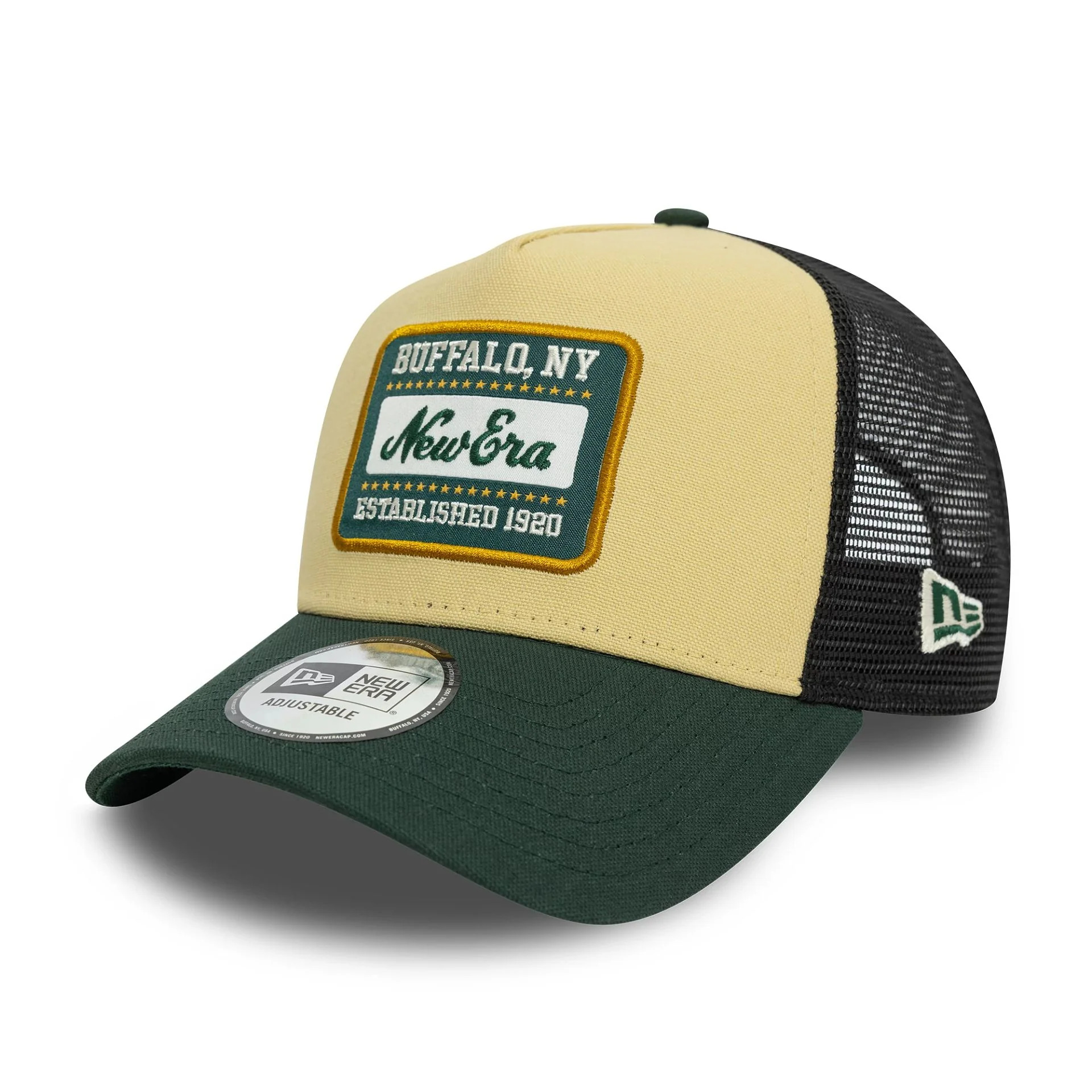 0198359897263 - Casquette trucker New Era Patch Coton