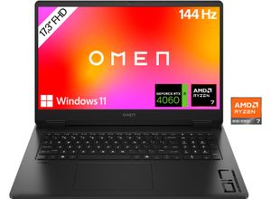 0198415584854 - OMEN Gaming-Notebook Omen 17-db0277ng Notebooks Gr 16 GB RAM 512 GB SSD Ryzen 7 Windows 11 Home schwarz Bestseller