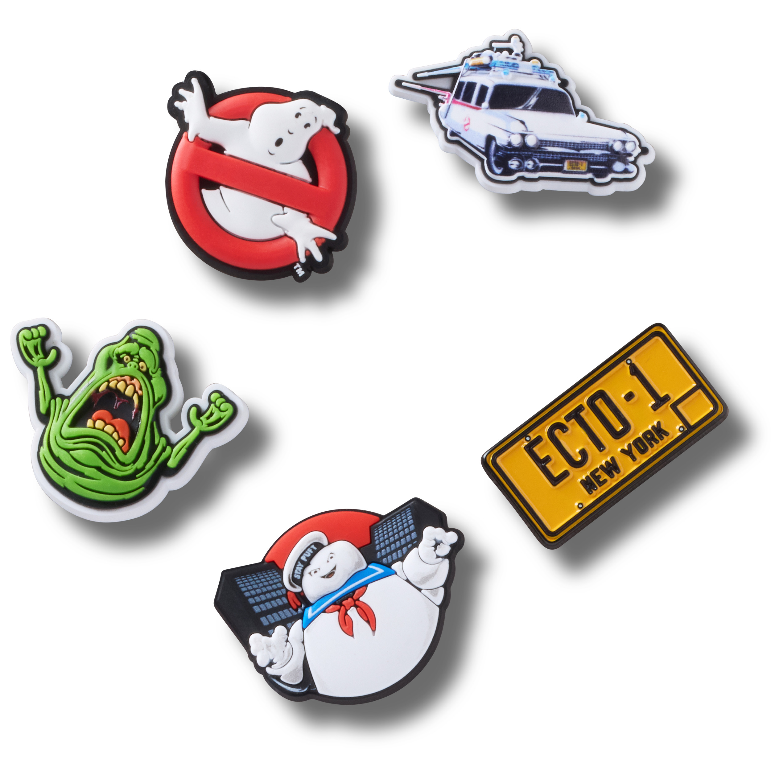 0198445201356 - Jibbitz Ghostbusters (x5) 0198445201356 - Jibbitz Ghostbusters (x5)
