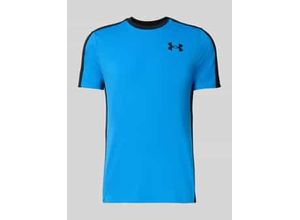 0198632565391 - T-Shirt mit geripptem Rundhalsausschnitt