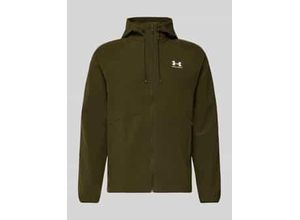 0198632589243 - Regular Fit Windbreaker mit Logo-Print