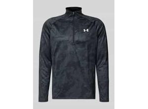 0198633496991 - Regular Fit Longsleeve mit Reißverschluss Modell Tech