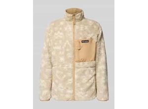 0198711215483 - Fleecejacke mit Stehkragen