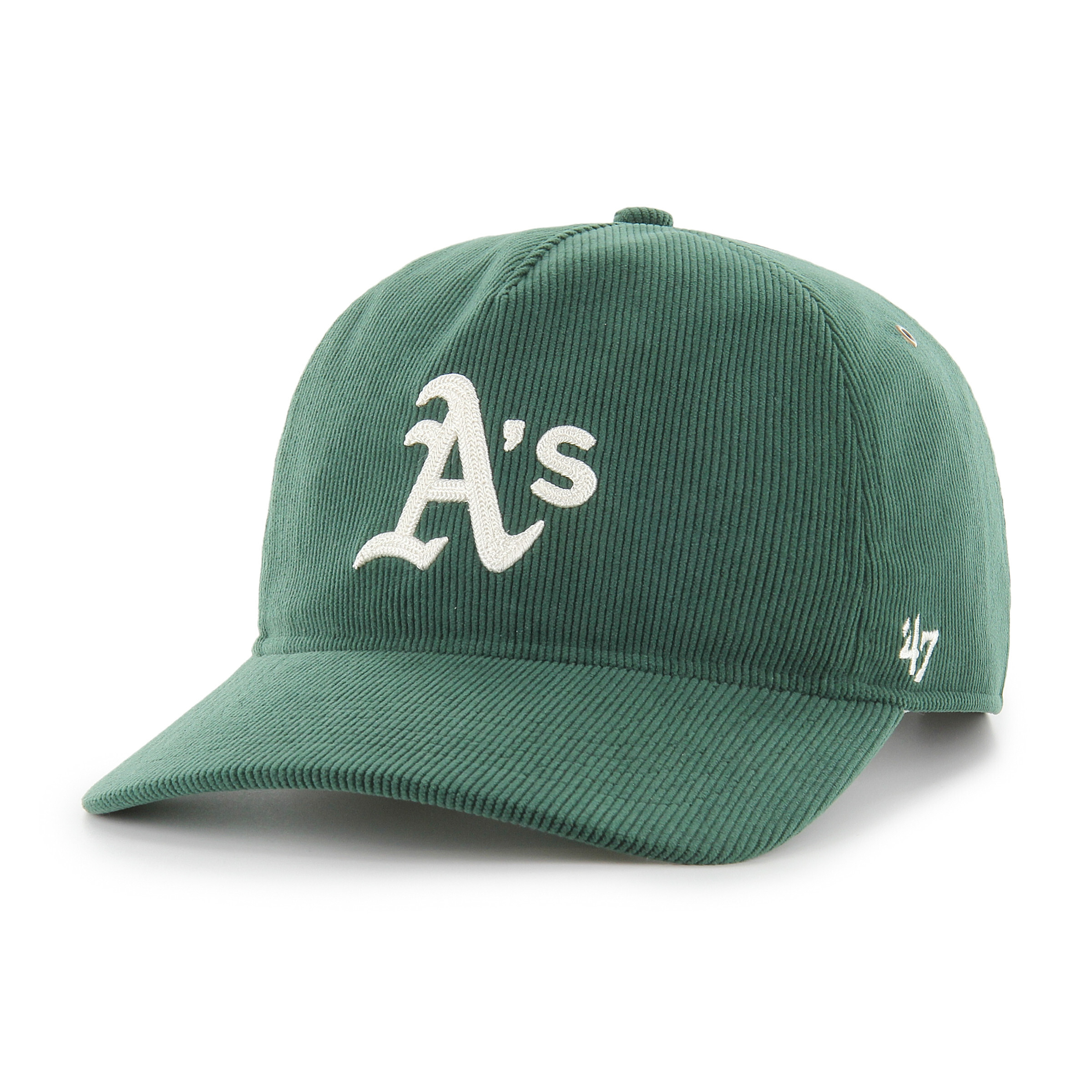 0198742427886 - Clean Up Baseball Cap MLB Athletics Thin Cord Hitch