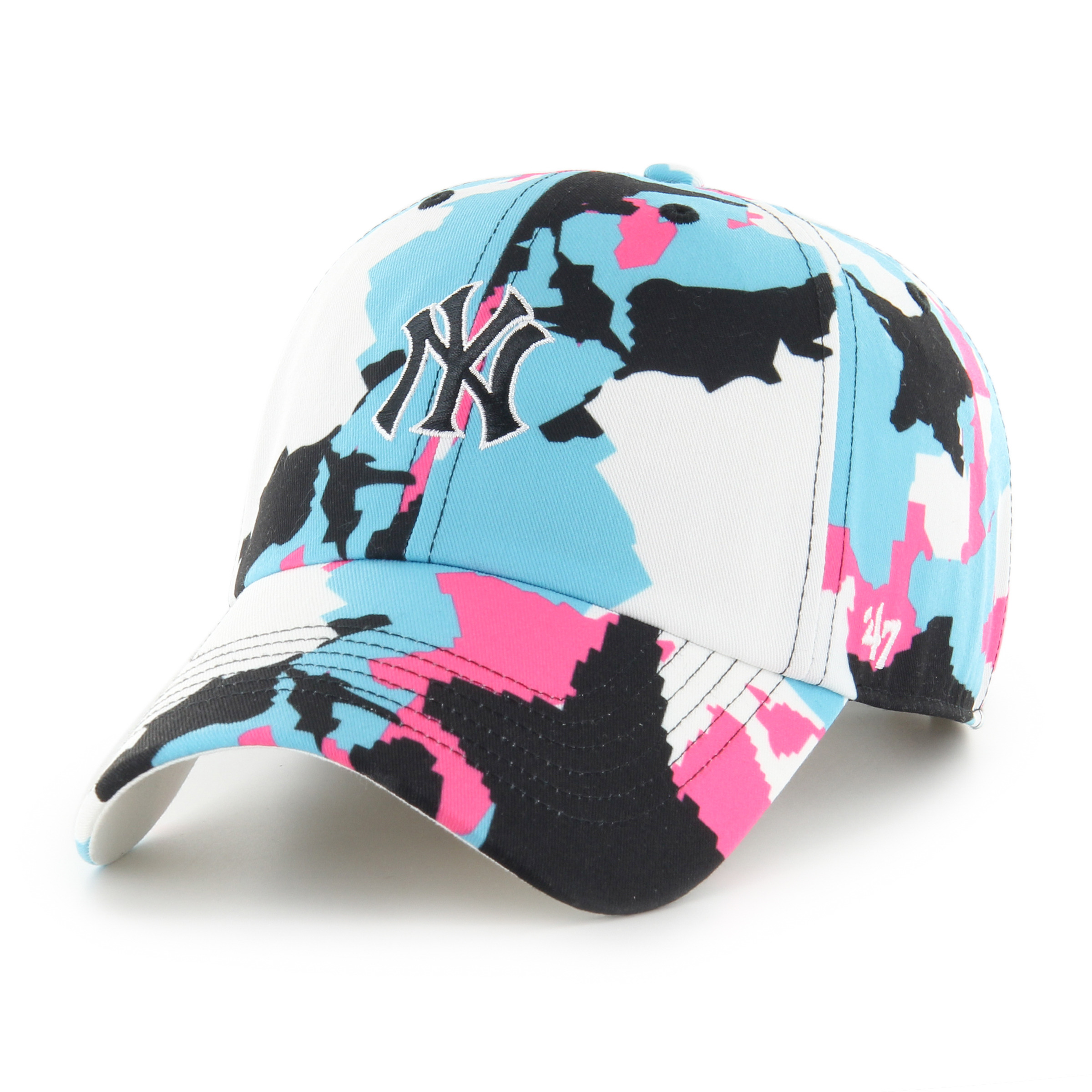 0198742461453 - New York Yankees Baseball-Cap MLB Digital Star Clean Up 0198742461453 - New York Yankees Baseball-Cap MLB Digital Star Clean Up