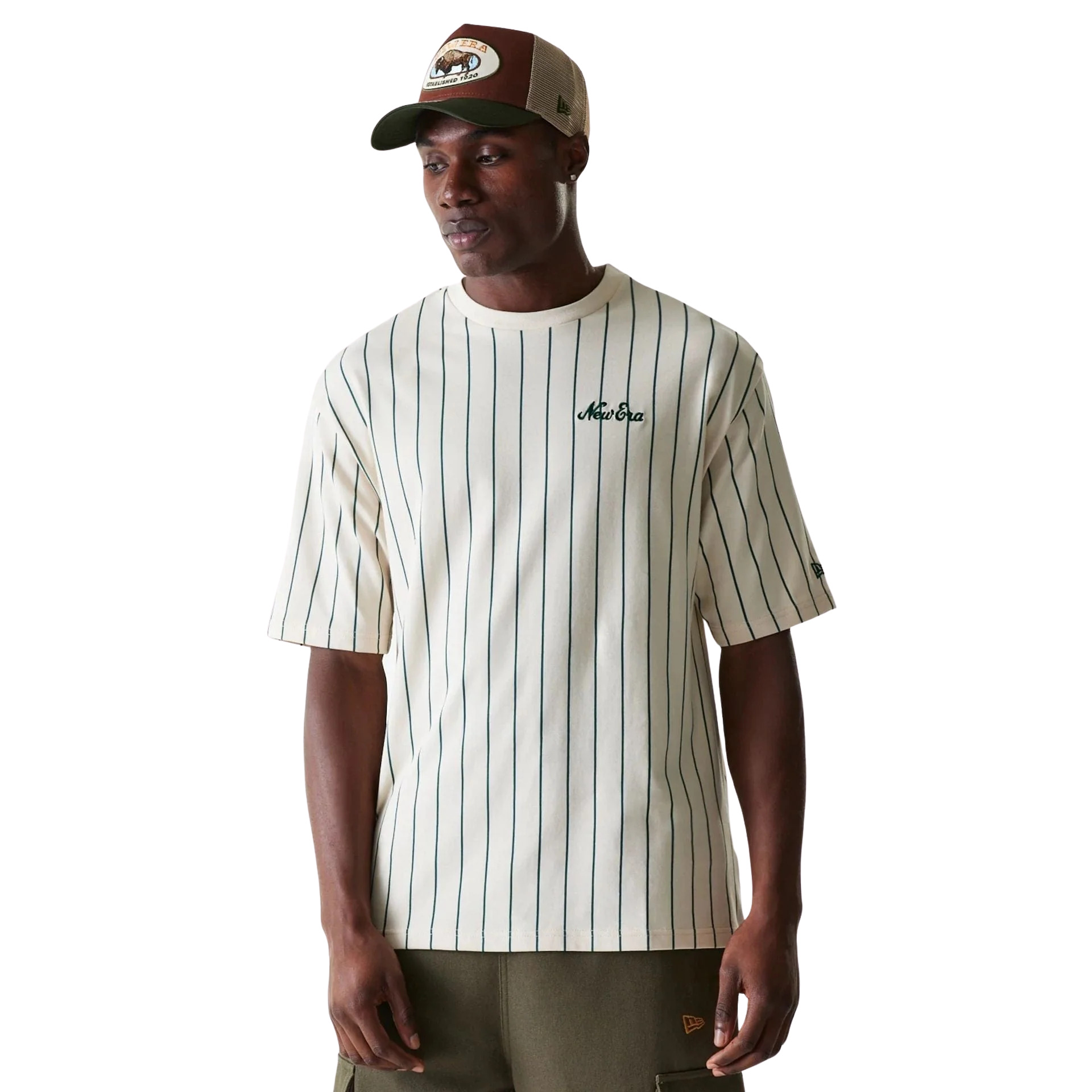 0198759380709 - T-Shirt New Era Pinstripe 0198759380709 - T-Shirt New Era Pinstripe
