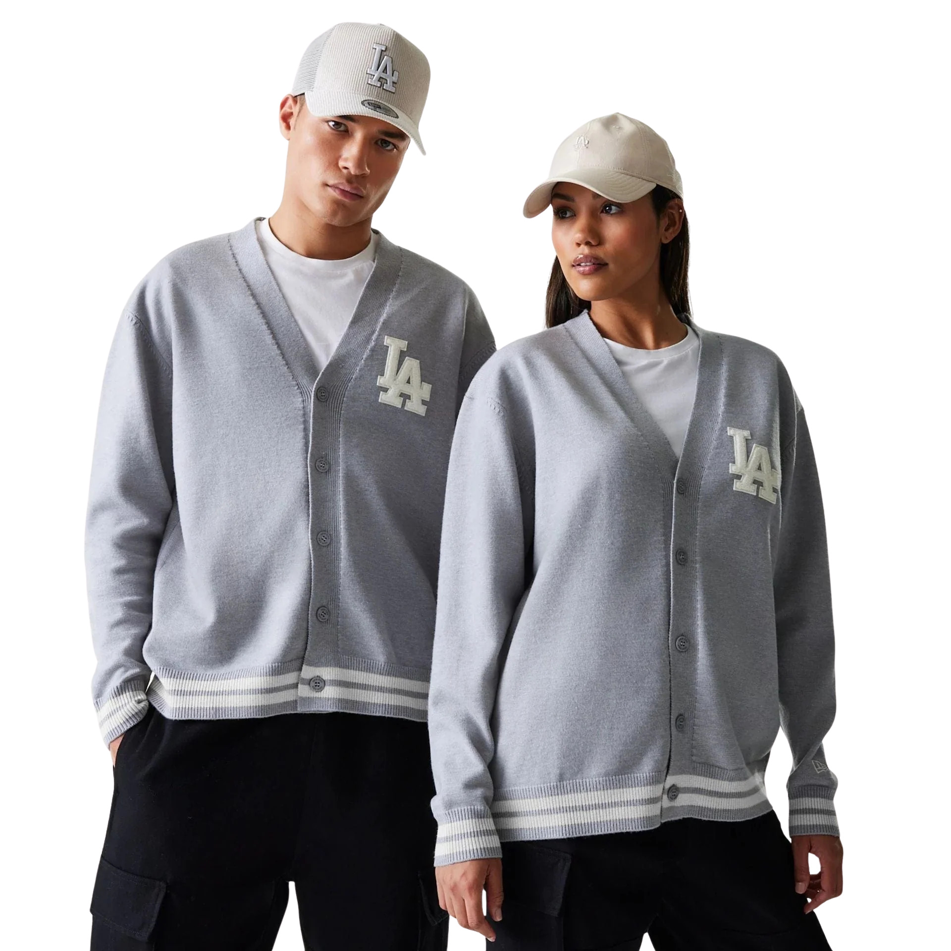 0198759389009 - Gestrickter Dodgers-Cardigan