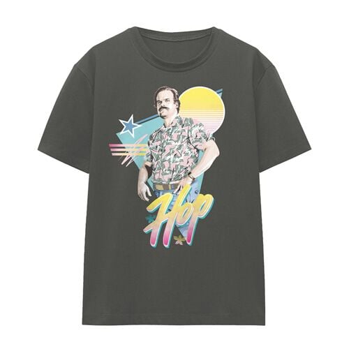 0199474028785 - 80s Jim Hopper T-Shirt multicolor in XXL
