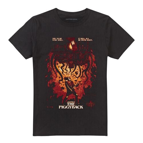 0199474262400 - Eddie Munson Poster T-Shirt schwarz in XL