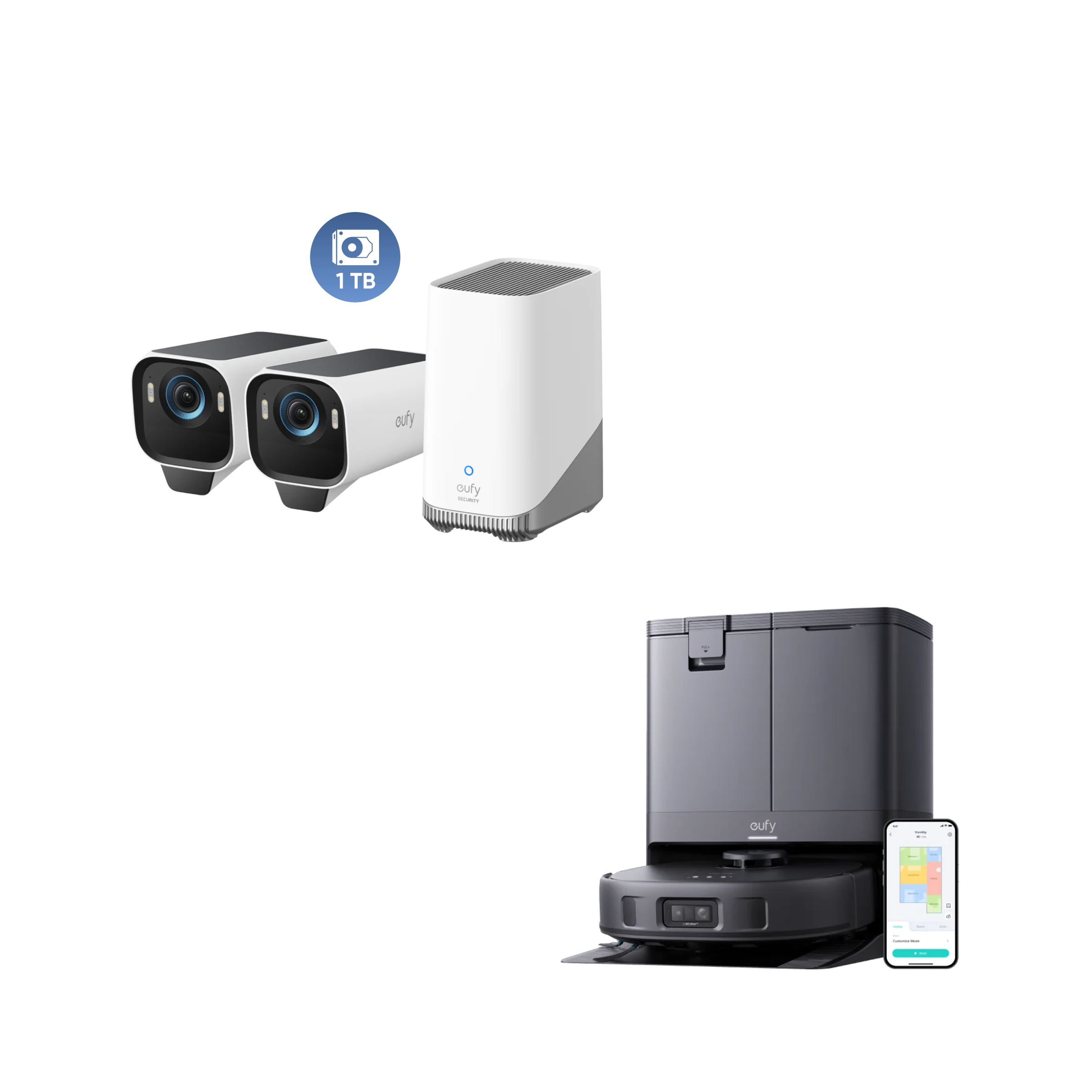 0258795155843 - X10 Pro Omni + eufyCam S3