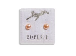 0305394691231 - Paar Ohrstecker DI PERLE Damen Perlenschmuck 585 Gelbgold Süsswasser Perlen Ohrstecker Ohrringe Gr Damen beige (naturfarbe) Damen Ohrstecker Perlenschmuck